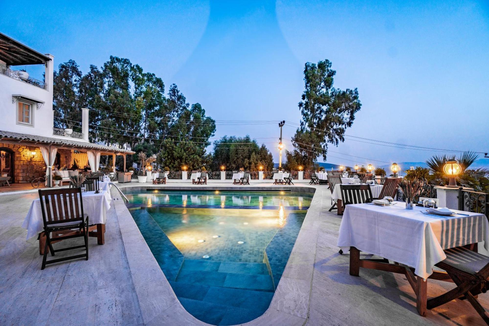 Manzara Hotel Bodrum Exterior foto